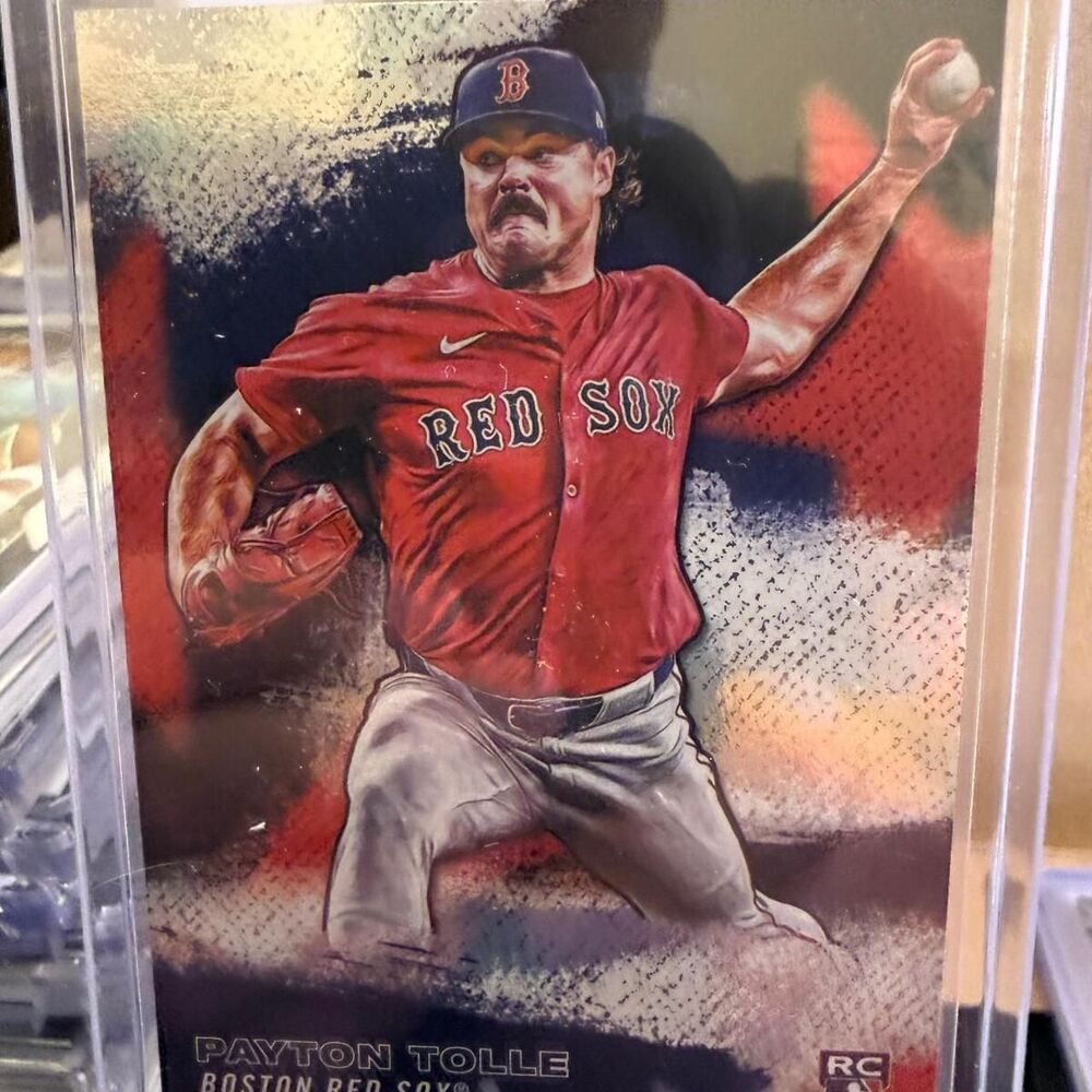Unbranded Red and Navy Trading-cards